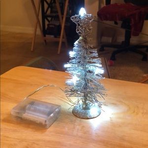 Mini Lit Silver Tree✨🎄